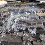 Waterfall, Lethbridge Alberta, Landscaping