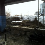 Lower patio retaining wall Claresholm Alberta