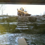 Lower patio retaining wall Claresholm Alberta